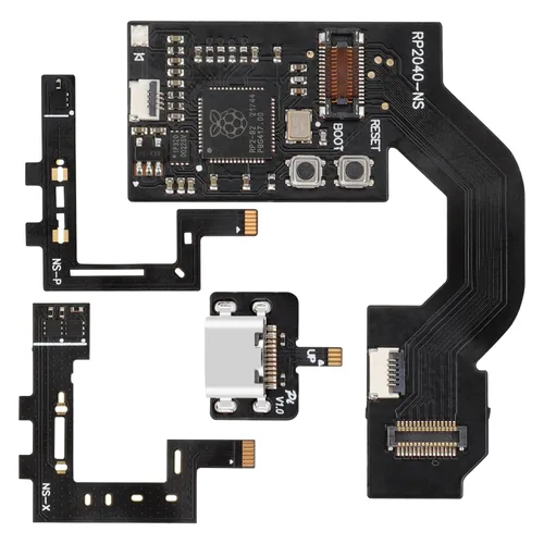 Vista 3 de Console CPU Cable for Nintendo Switch,RP2040 Firmware Core Chip Replacement for NS,CPU Flex Cable Ribbon Cable Only Compatible with Nintendo Switch