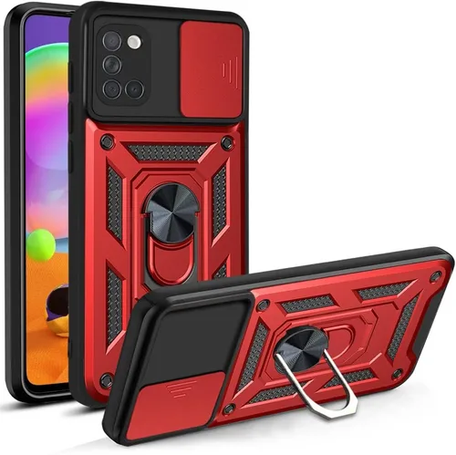 Vista 101 de Compatible con Tecno Pova Neo 2 Bracket Shell, con cubierta deslizante para lente de cámara compatible con Tecno Pova Neo 2 LG6n Case Negro