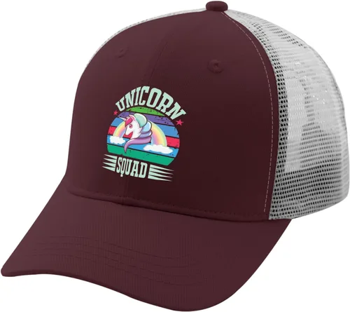 Vista 2 de Unicorn Squad Funny Hats for Men Unicorn Ball Hats for Men's Lids Caps Trendy Sun Visor Hat