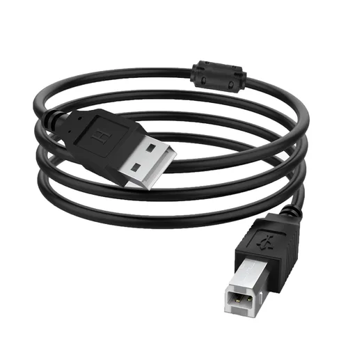 Vista 10 de Alitutumao Cable de impresora USB 2.0, cable de impresora USB A a B de alta velocidad a computadora compatible con Canon, HP, Brother, Dell