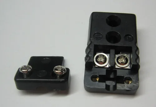 Vista 7 de Mini conector de cable de termopar tipo J, conector de cable, 5 pares de enchufes macho y hembra