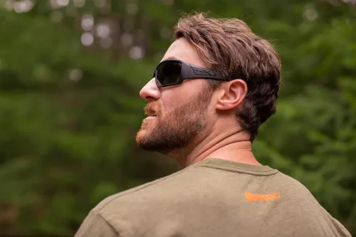 Vista 6 de Wiley X WX Twisted Captivate - Lentes de sol polarizados, lentes de seguridad para hombres y mujeres, protección ocular UV para tiro, pesca