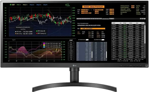 Vista 10 de LG 34CN650N-6N 34" UltraWide FHD All-in-One Thin Client (2560 x 1080) con pantalla IPS, procesador Intel® Celeron J4105 de cuatro núcleos, USB