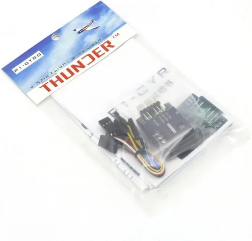 Vista 5 de 3.5-6V 3-Axis controlador de vuelo Drone Stabilizer System Gyro para FPV RC Avión