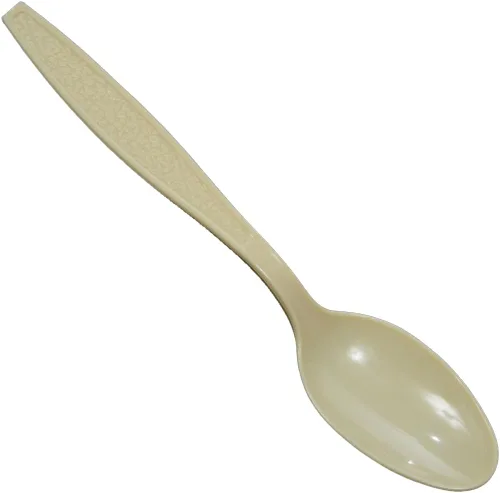 Vista 19 de Daxwell cuchara de té pesada, de tamaño completo, plástico negro, Negro, 1000