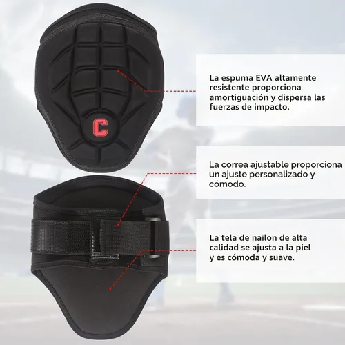 Vista 5 de Cienfy Codera de béisbol sóftbol codera, protección de antebrazo para jóvenes y adultos