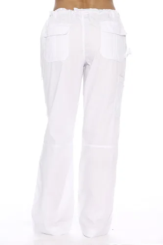 Vista 3 de Just Love Pantalones médicos sólidos para mujer
