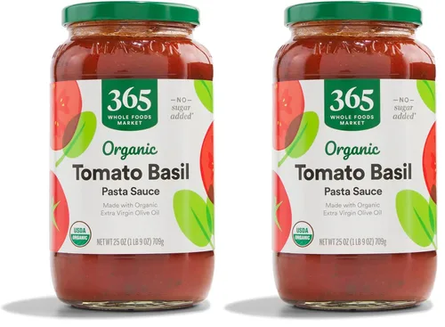 Vista 8 de 365 by Whole Foods Market, Salsa de pasta de hierbas italianas orgánicas, 25 onzas