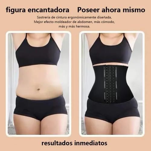 Vista 4 de SKRFIRE Entrenador de cintura para mujer, corsé moldeador de faja
