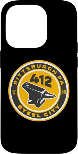 Vista 17 de Pittsburgh Steel City 412 Case for iPhone 16