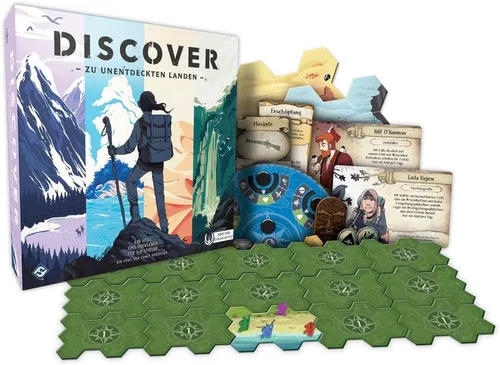 Vista 2 de Asmodee GmbH FFGD0164 Descubrir: a tierra no descubierta, multicolor