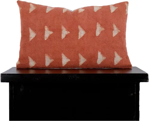 Vista 8 de Trade Star Mudcloth - Funda de cojín decorativa para lumbar, 100% algodón, color índigo, estilo granja, funda de almohada gruesa, estilo bohemio
