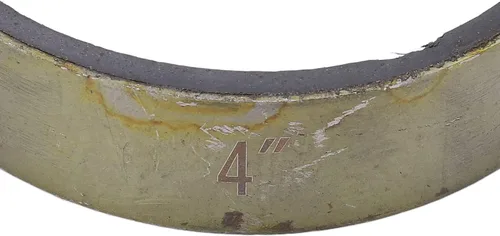 Vista 6 de Fydun Banda de freno de 4 pulgadas, kit de pasador de banda de freno de acero y cerámica de alto rendimiento de 7/8 pulgadas de ancho para Go Karts