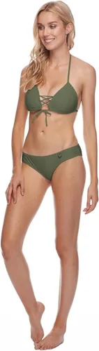 Vista 3 de Body Glove Smoothies Baby Love Solid Molded Cup Triangle Push Up Bikini Top Swimsuit