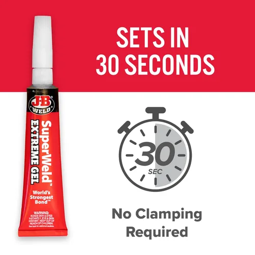 Vista 5 de J-B Weld SuperWeld Extreme Superpegamento - 15 g