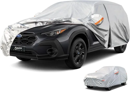 Vista 25 de Kayme Funda impermeable para automóvil deportivo para todo tipo de clima. Consulta la tabla de tallas del vehículo para un ajuste preciso. Cubierta