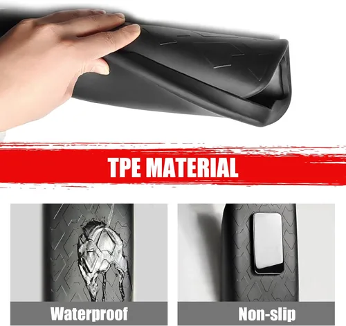 Vista 3 de Mabett Funda de reposabrazos para consola central para accesorios Ford Bronco 2021 2022 2023 2024 2025 2/4 puertas, almohadilla interior que Tpe