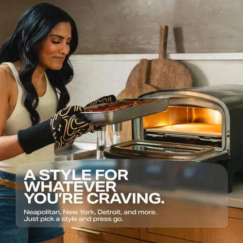 Vista 5 de Current® Horno eléctrico inteligente Model P para pizza, piedra de 12