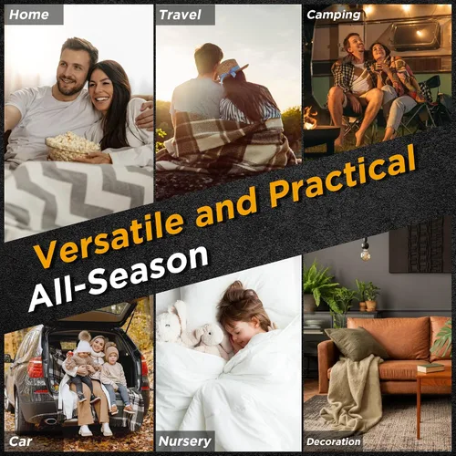 Vista 6 de Manta de fútbol, regalos de fútbol para mujeres y hombres, manta suave y acogedora para sofá, cama, sofá de viaje, manta ligera de franela de felpa