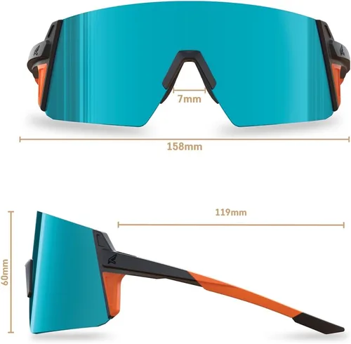 Vista 5 de EDGE Revelstoke Z87+ - Lentes de sol de seguridad para hombre