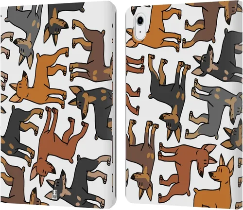 Vista 11 de Head Case Designs Airedale Terrier - Funda para iPad Air (2020), diseño de raza de perro