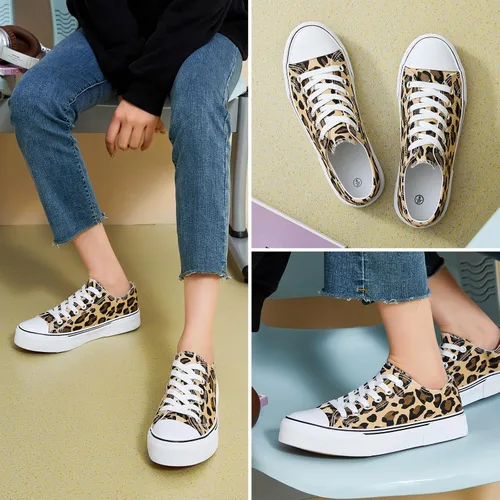 Vista 5 de hash bubbie Zapatillas blancas para mujer, zapatos de lona bajos para mujer, zapatillas de lona para mujer, zapatillas de deporte de moda