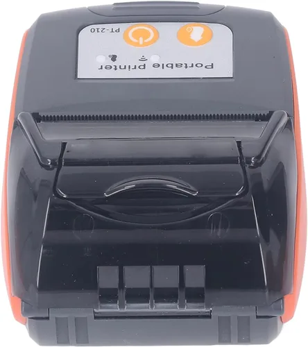 Vista 9 de YWBL-WH Impresora térmica de recibos POS Bluetooth Mini impresora de billetes de 2.283 in compatible con Android, iOS, máquina de impresión