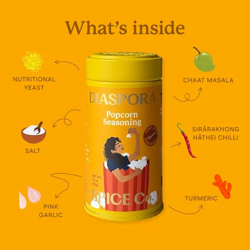 Vista 5 de Diaspora Spice Co. Popcorn Seasoning Spice Blend