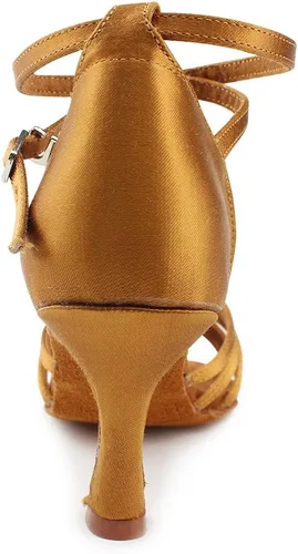 Vista 7 de Zapatos de baile latino para mujer, zapatos de baile de salón de baile de jazz