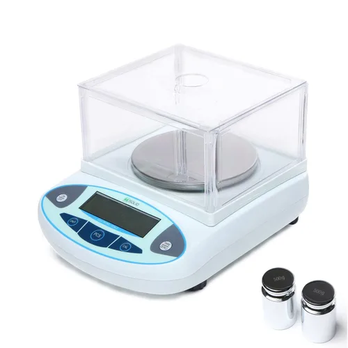 Vista 10 de U.S. Solid Balanza analítica de precisión digital 35.27 oz x 0.00 oz, báscula electrónica de alta precisión para laboratorio, joyería, uso industrial