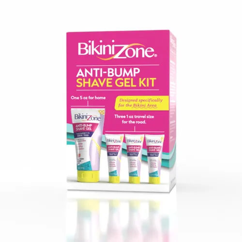Vista 9 de Bikini Zone Gel de afeitado antigolpes para áreas sensibles, 5 onzas, 1 paquete