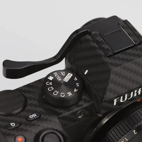 Vista 3 de Haoge XS10B - Agarre de mano de metal para Fujifilm XS20, Fuji Fujinon XS10, Fuji XS-20, XS-10, XS-10, XS-10, accesorios para cámara, color negro