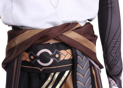 Vista 6 de Vibsion Disfraz de cosplay para mujer Genshin Conjunto completo