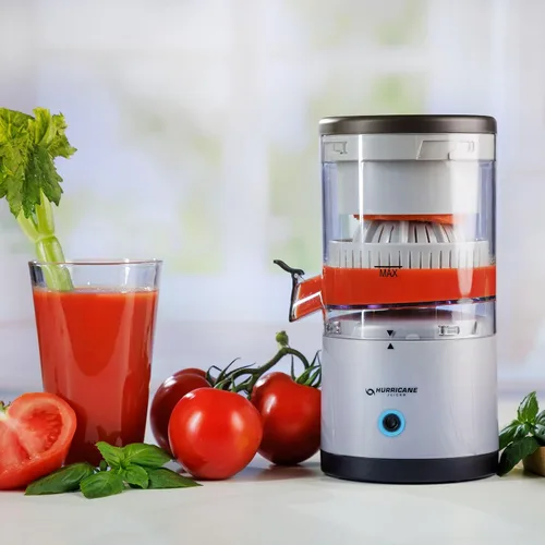 Vista 8 de Hurricane Juicer, potente máquina extractor de jugo inalámbrico, exprimidor de frutas de diseño compacto con piezas aptas para lavavajillas