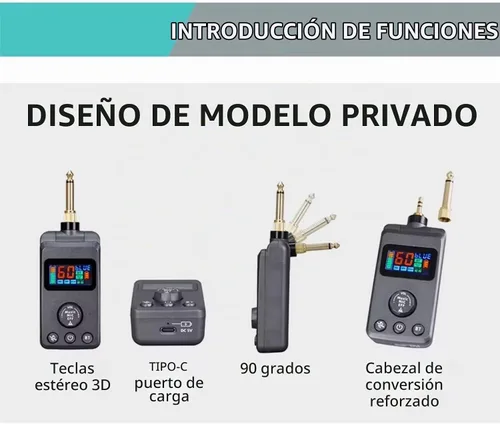 Vista 6 de Microfono, micrófonos recargables duales inalámbricos para karaoke con receptor para canto de karaoke, discurso, iglesia, compatible con teléfono