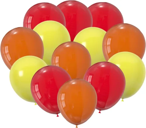 Vista 25 de 60 globos de látex de 12 pulgadas en negro, naranja y morado, Halloween, graduación, cumpleaños, baby shower, decoraciones de fiesta
