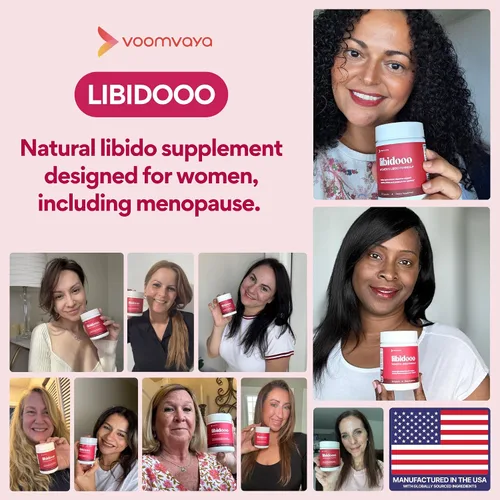 Vista 2 de VoomVaya Libidooo - Potenciador de libido para mujeres mayores de 35 años Potenciador de libido femenino para ayudar a mejorar el estado de ánimo