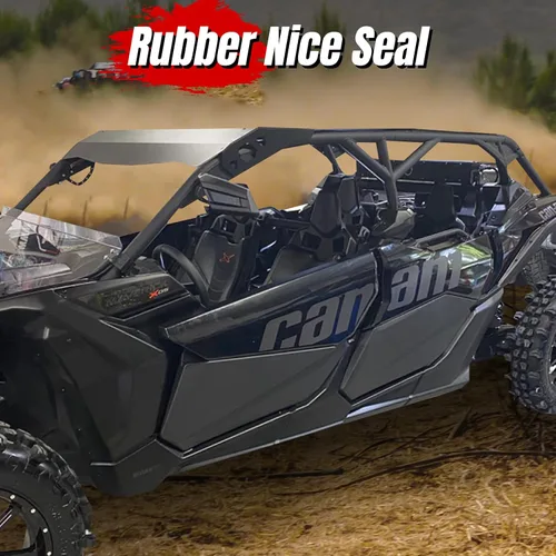 Vista 3 de A & UTV PRO Kit de paneles de puertas inferiores y manijas de puerta personalizadas para Can-Am Maverick X3 Max RS DS 2017 2018 2019 2020 2021 2022