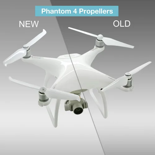 Vista 5 de 2 pares de hélices ExpertPower 9455S para drones DJI Phantom serie 4 Hoja autoapretable, de bajo ruido, liberación rápida (4 piezas)
