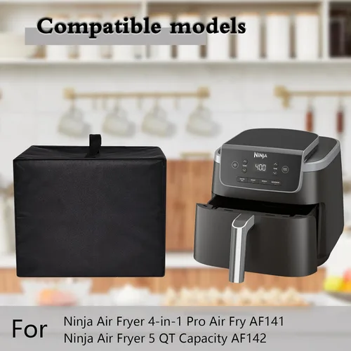 Vista 2 de Funda para freidora de aire Ninja Air Fryer Pro, resistente al agua, a prueba de polvo, cubierta protectora para freidora de aire compatible