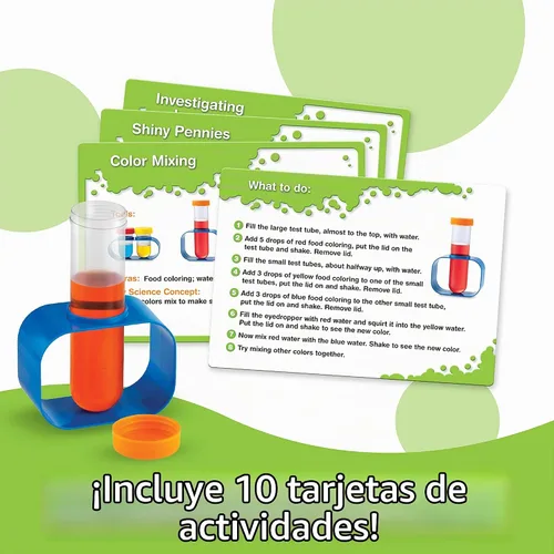 Vista 4 de Learning Resources Juego de laboratorio de ciencias primarias Multicolor