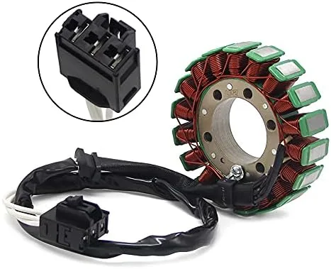 Vista 5 de Bobina de estator 21003-0174 21003-0203 21003-0129 Bobina de estator para Kawasaki ZR900 Z900 2017-2020 para Kawasaki ZR900 Z900 ABS 2017-2020