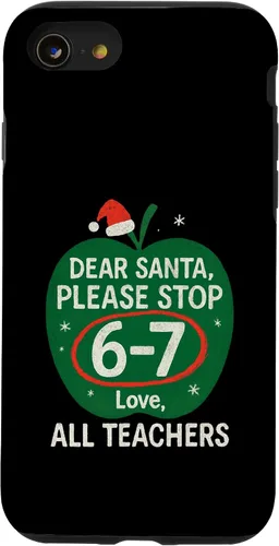 Vista 18 de 67 Christmas Funny Dear Santa Six Seven 6-7 Parents Case for iPhone XR