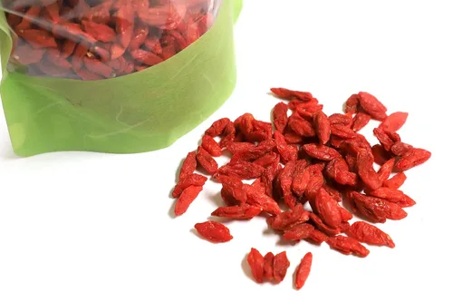 Vista 2 de NUEVO EMBALAJE Lycium Goji Berries Gou Qi Zi 4 oz.