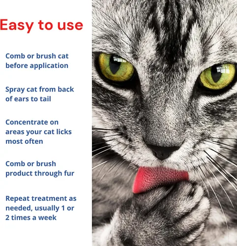 Vista 5 de Allersearch Spray eliminador de caspa sin caspa para gatos
