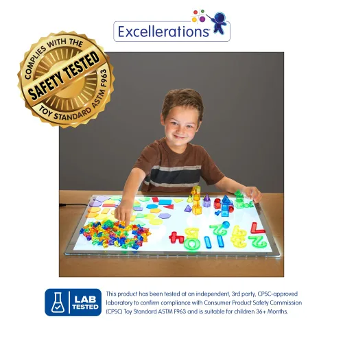 Vista 2 de Excellerations Papelera de matemáticas de mesa ligera - 296 piezas