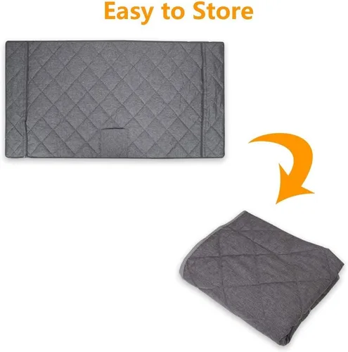 Vista 8 de TUYUU Fundas de asiento para carrito de golf, manta de asiento EZGO resistente para carritos de golf de 2 personas