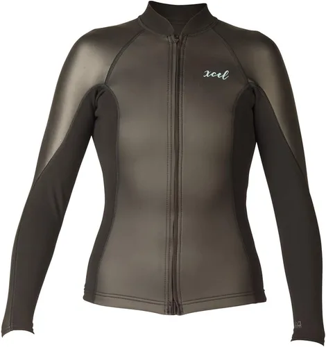 Vista 2 de XCEL 2/1mm Women's AXIS Smoothskin Wetsuit Jacket - Front Zip