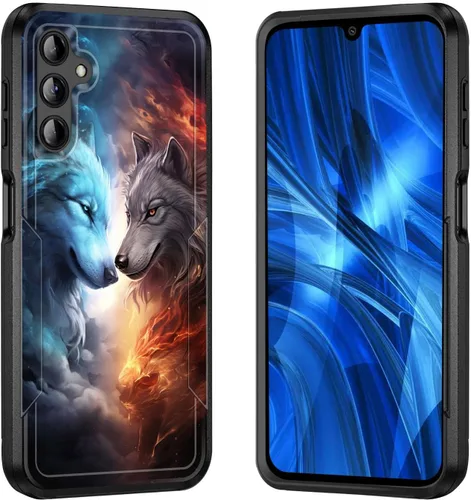 Vista 172 de para Galaxy A15 5G - Funda, [Prueba de caída de grado militar] Funda protectora resistente a golpes de uso pesado y resistente para Samsung Galaxy