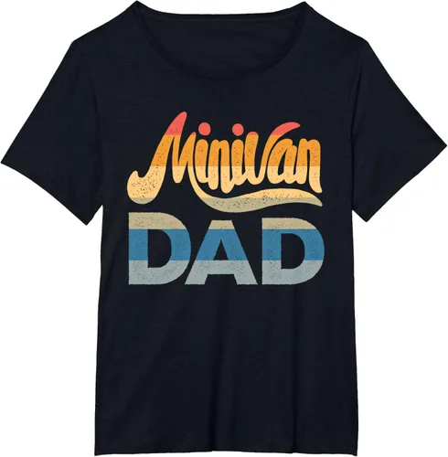 Vista 21 de Minivan Dad Mini Van Proud Father Funny Parent Camiseta con cita para papá, Negro